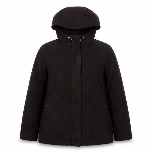 L.L.Bean Women's Brown Hooded Down Puffer Coat Size S Regular