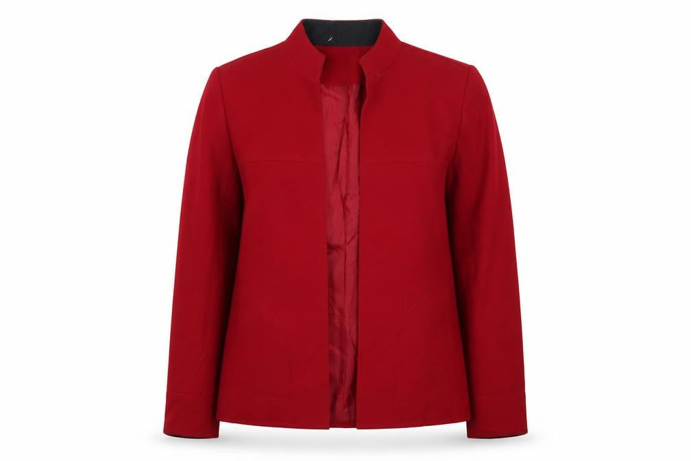 Tahari Arthur S. Levine Women's Red Size 10 Tailored Blazer Jacket
