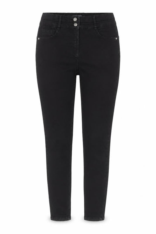 Falmer Heritage Women’s Black Skinny Jeans Size 12 Slim Stretch Denim