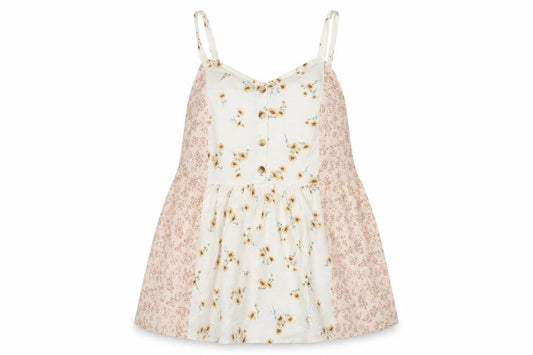 Bloomchic Women’s Multicoloured Floral Spaghetti Strap Camisole Top Size 16
