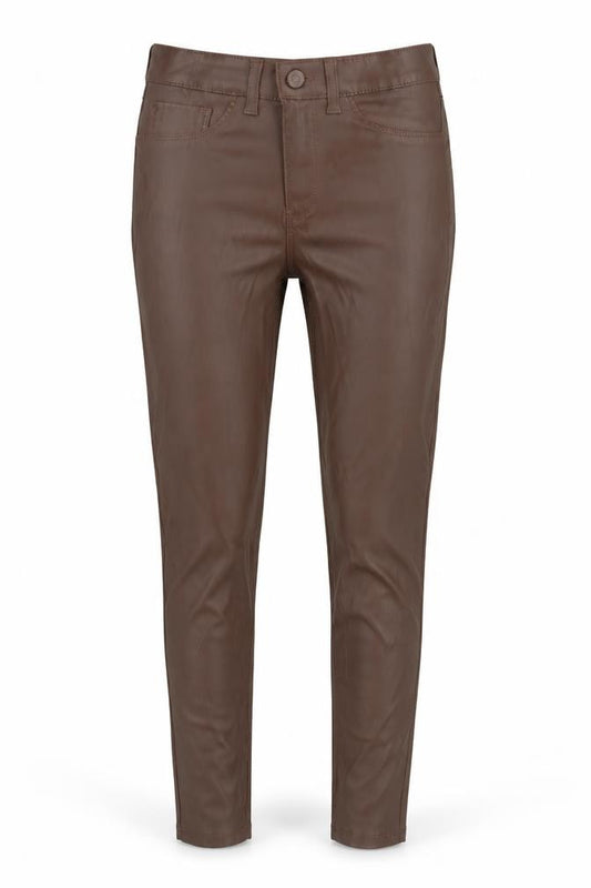 Primark Women Brown Jegging Trousers Size 8 Slim Fit Denim Co