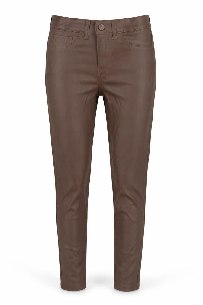 Primark Women Brown Jegging Trousers Size 8 Slim Fit Denim Co