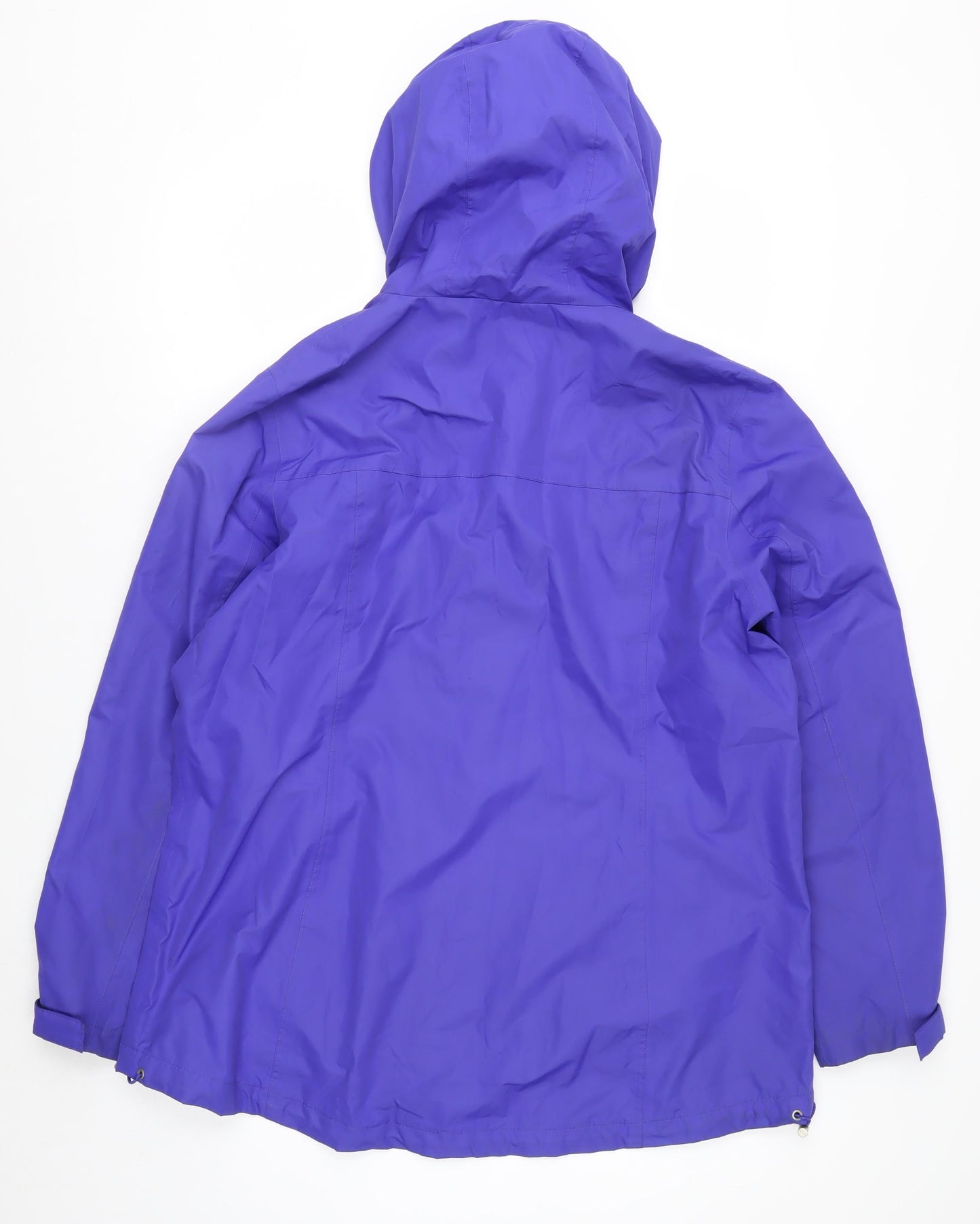 Ozark Trail Womens Purple Hooded Waterproof Jacket Size 18
