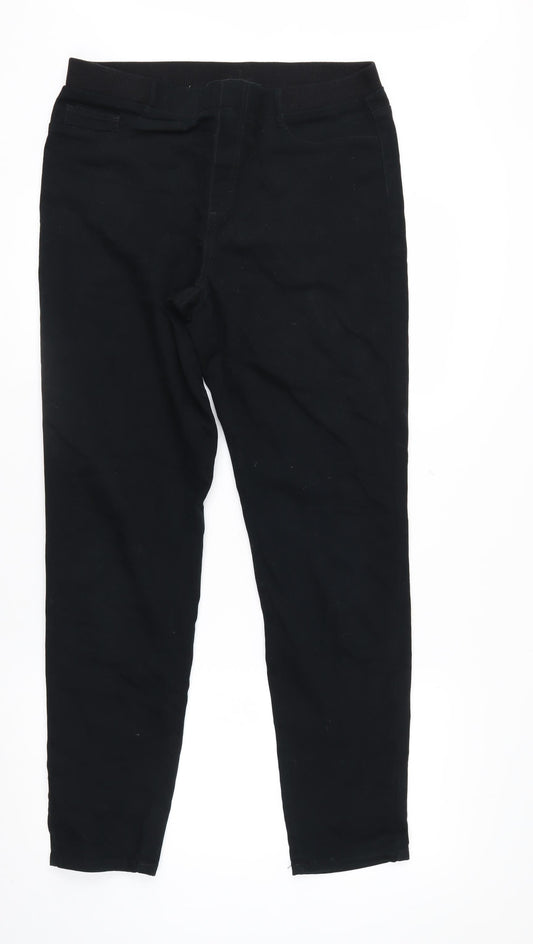 Esmara Women Black Size 16 Jegging Trousers Stretch Cotton Mix