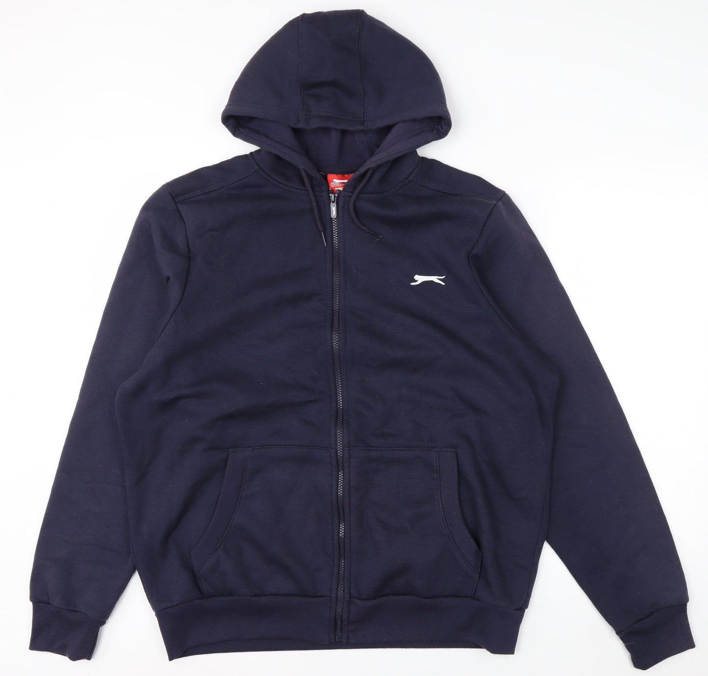 Slazenger Men's Blue Full Zip Hoodie L Fleece Sweatshirt