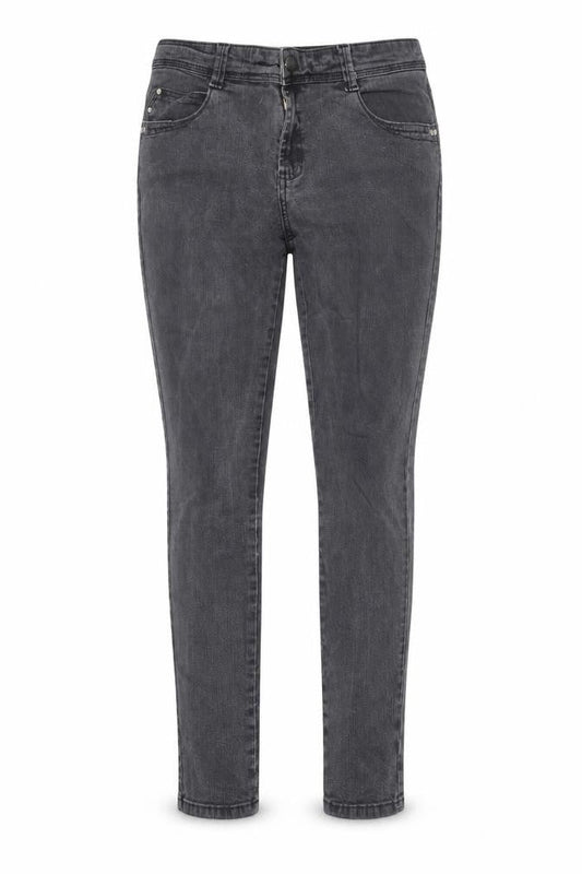 Denim Co Women Grey Skinny Jeans Size 14 Stretch Denim