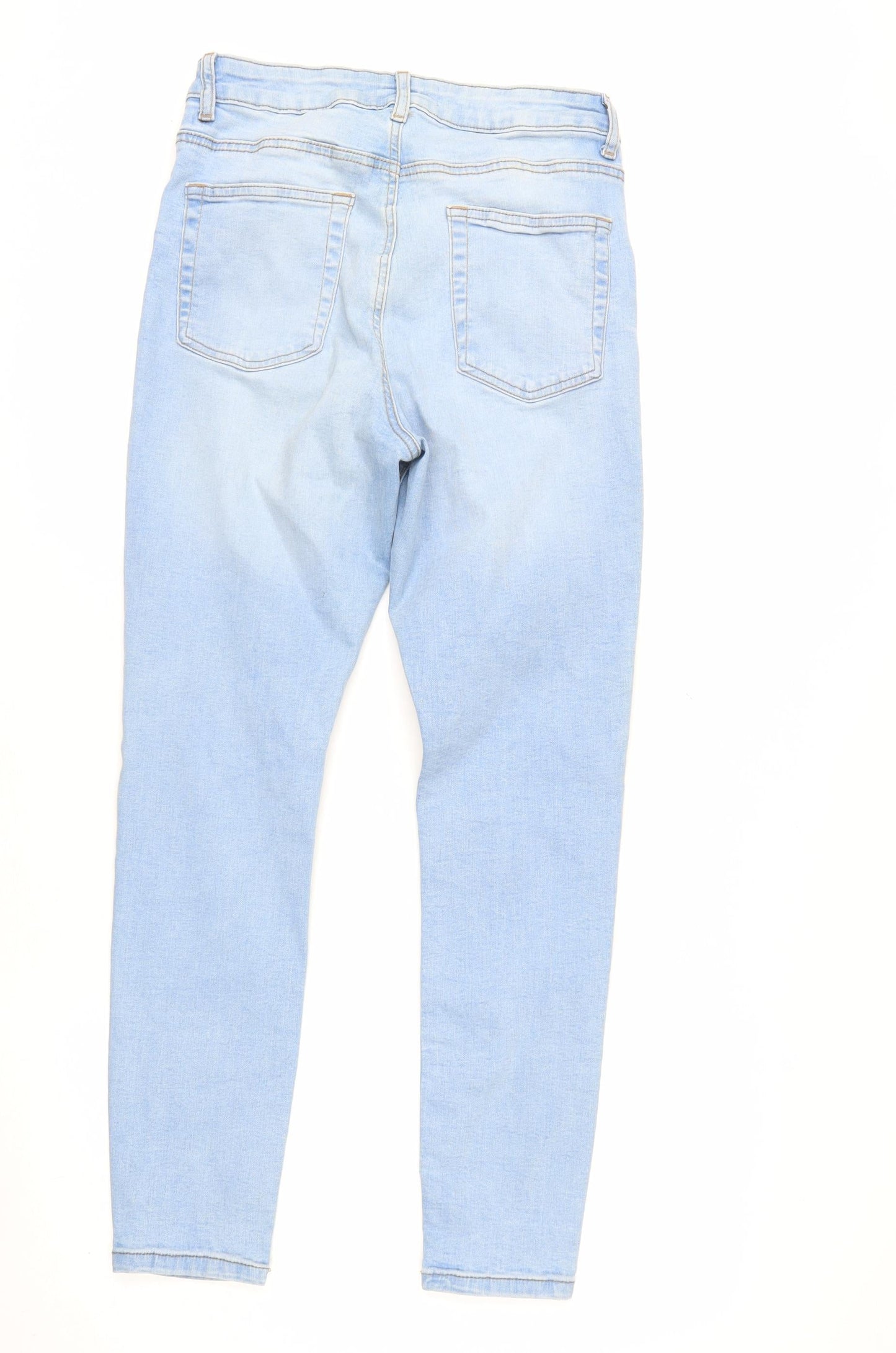 Primark Women’s Blue Skinny Jeans Size 14 Stretch Denim