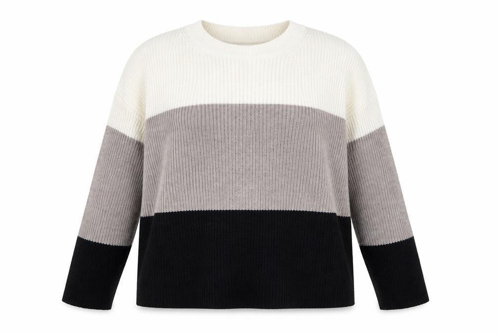 New Look Women’s Multicoloured Chunky Knit Pullover Jumper Size M