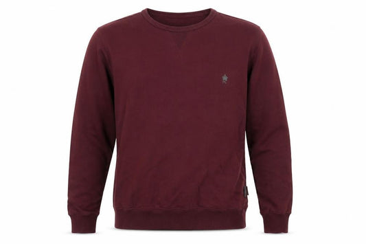French Connection Men's Red Crew Neck Sweatshirt Size M