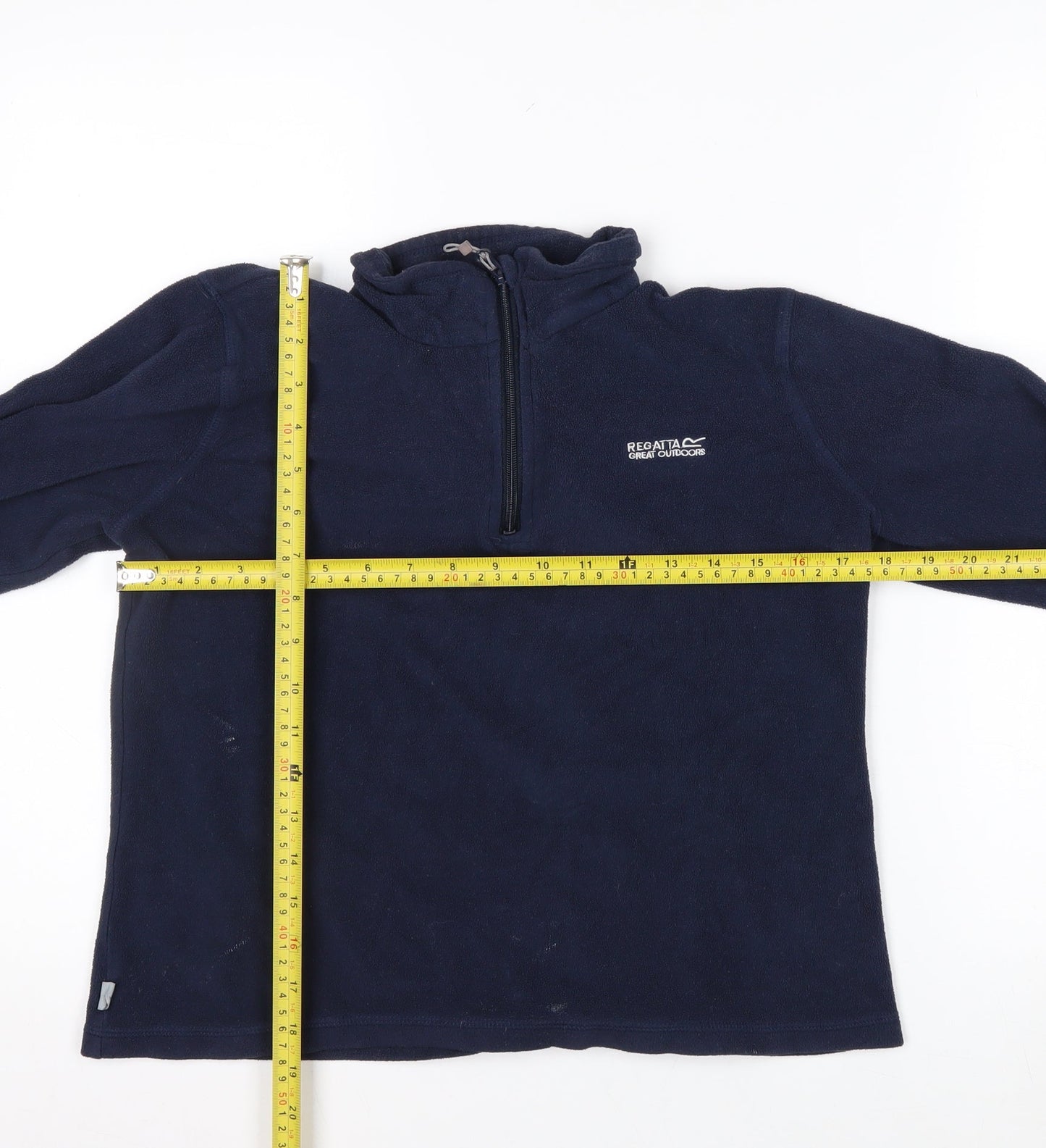 Regatta Great Outdoors Women's Navy Fleece Pullover Sweatshirt UK 10
