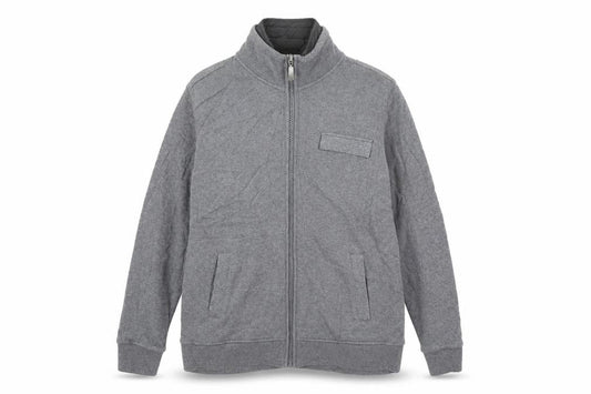 Jasper Conran Men’s Grey Full Zip High Neck Knit Jumper L