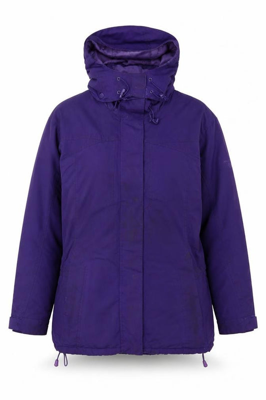 Arctic Storm Womens Purple Hooded Anorak Jacket Size 12