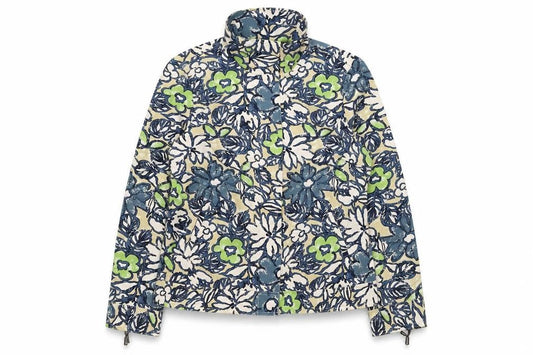 Orly Sport Women's Multicoloured Floral Zip Jacket Size 12