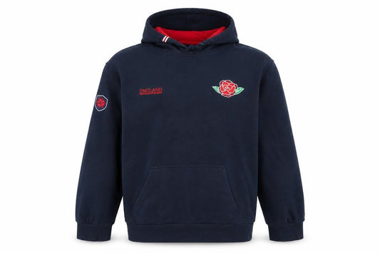 Authentic Men's Blue Pullover Hoodie M Rugby Fleece