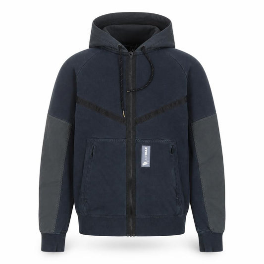 Nike Air Max Men's Blue Full Zip Hoodie Size M