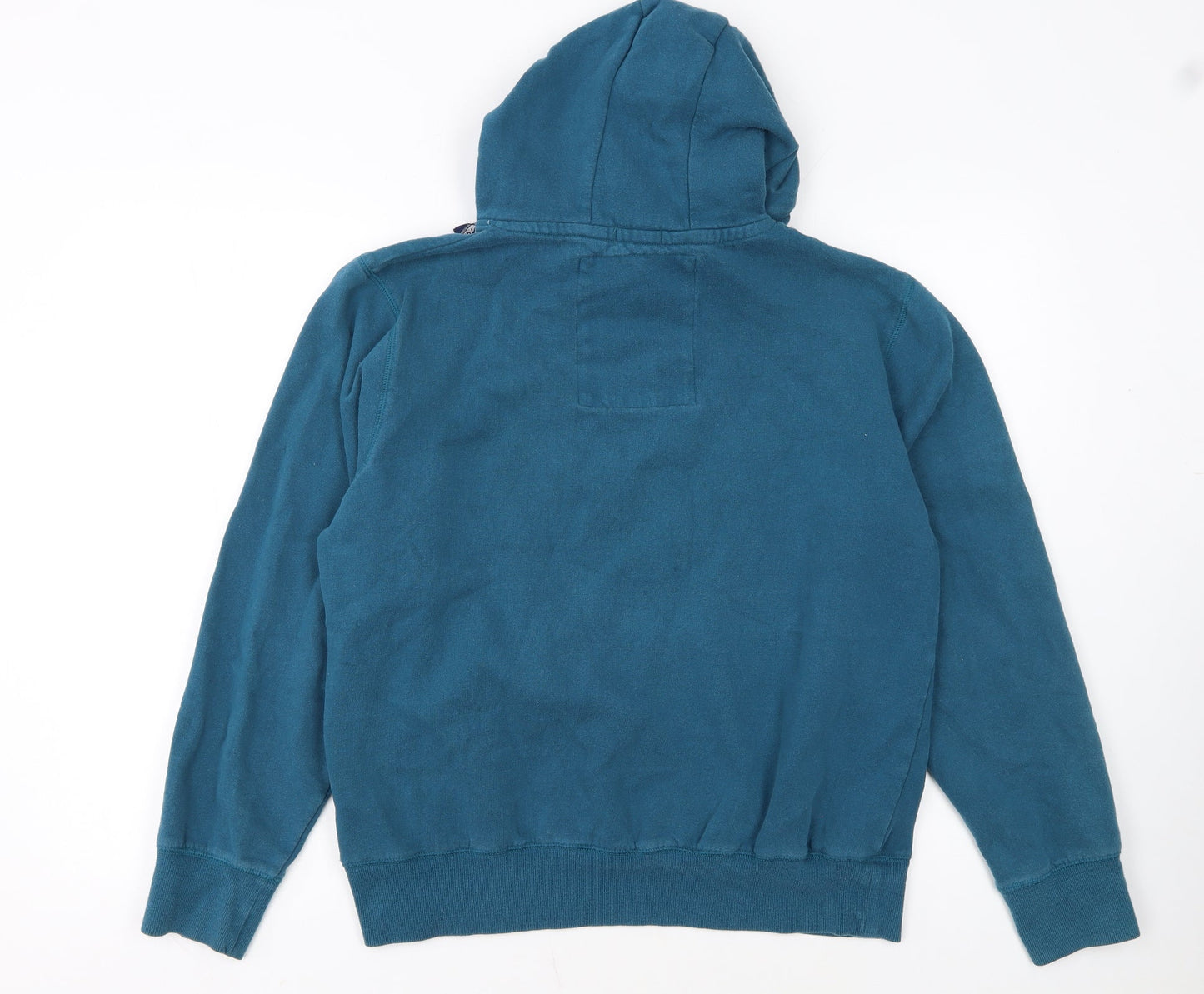 Tokyo Laundry Men's Blue Pullover Hoodie Large Graphic Print