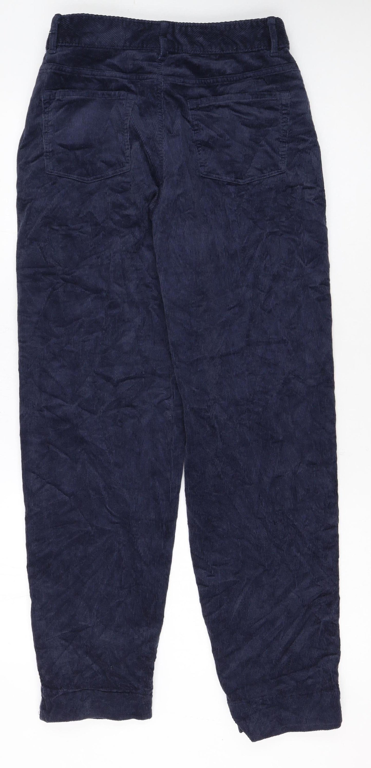 Marks and Spencer Women’s Blue Corduroy Chino Trousers Size 12