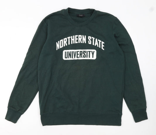 SMOG Women’s Green Northern State University Regular Fit Sweatshirt L