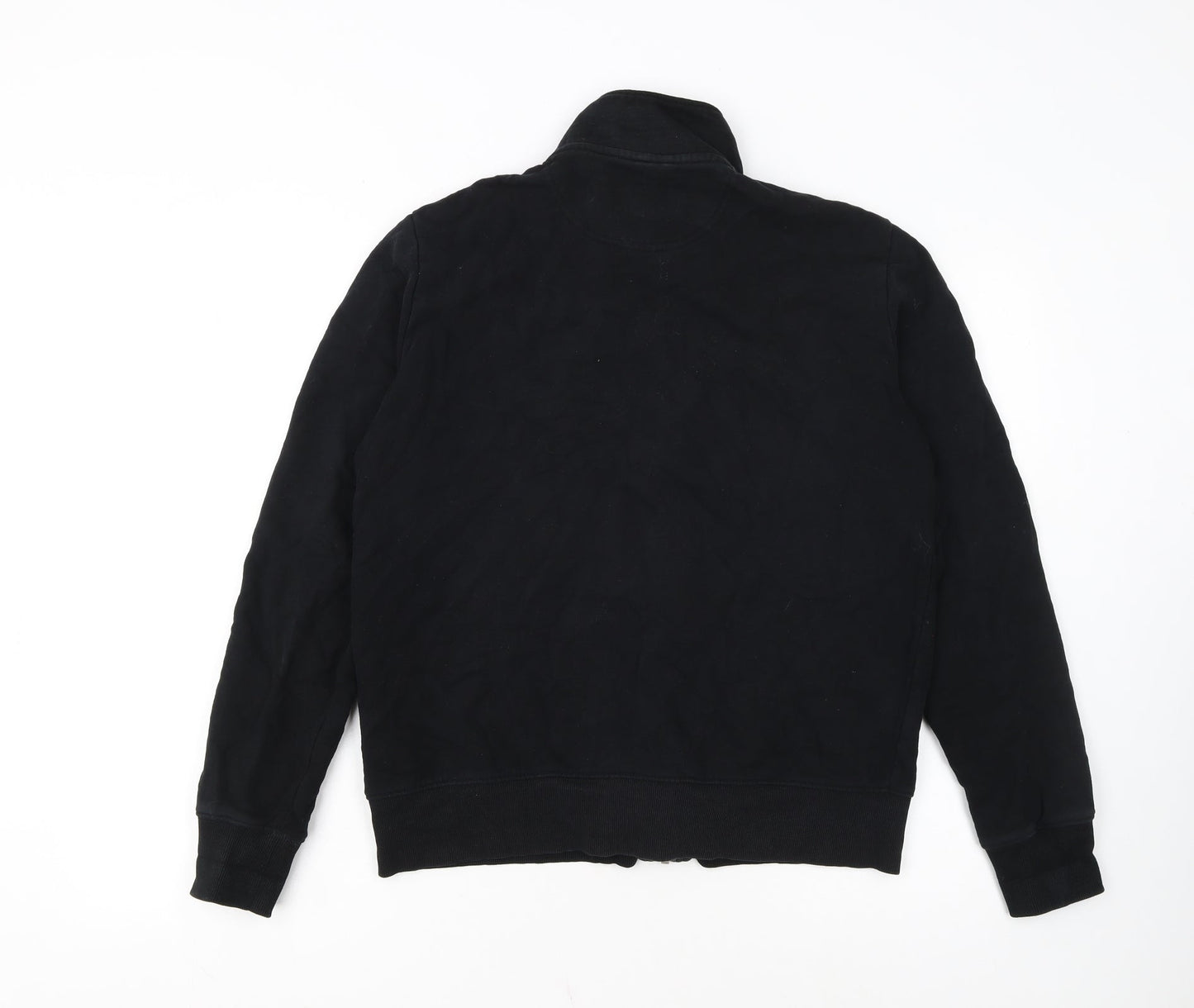 Marks and Spencer Men's Black M Basic Full Zip Fleece Jacket