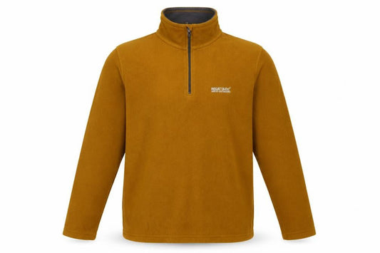Regatta Men’s Brown Fleece 1/4 Zip Pullover Sweatshirt M