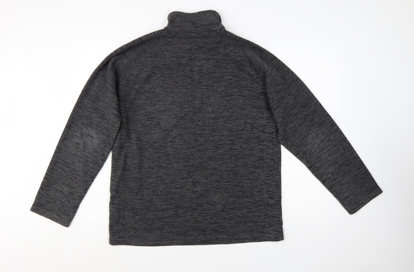 Mountain Warehouse Mens Grey Fleece 1/4 Zip Pullover Sweatshirt M