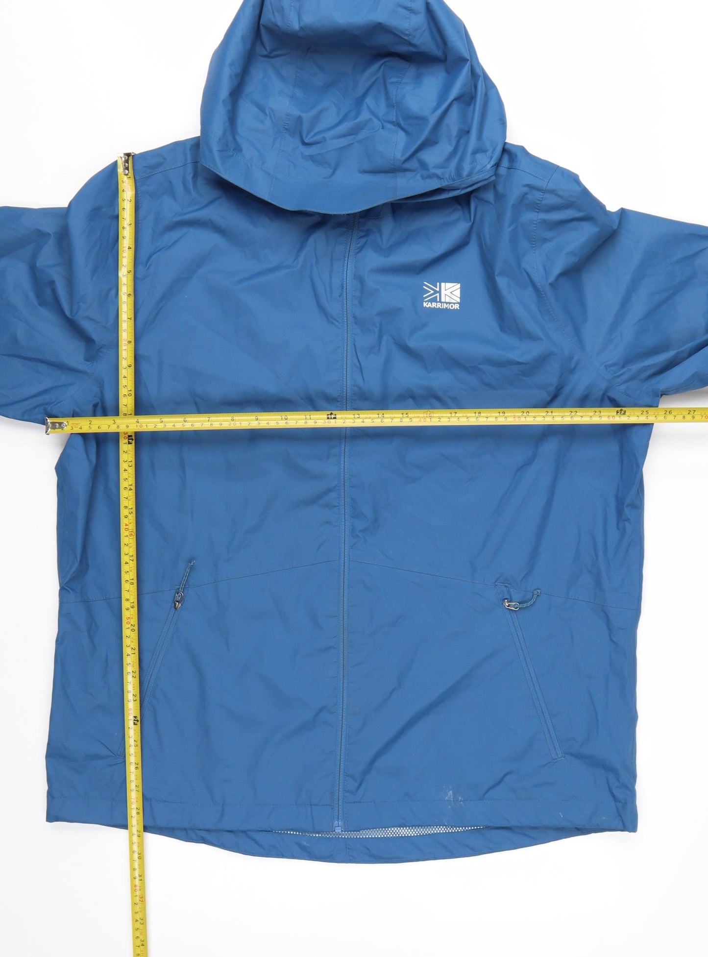 Karrimor Men's Blue 2XL Windbreaker Hooded Lightweight Jacket
