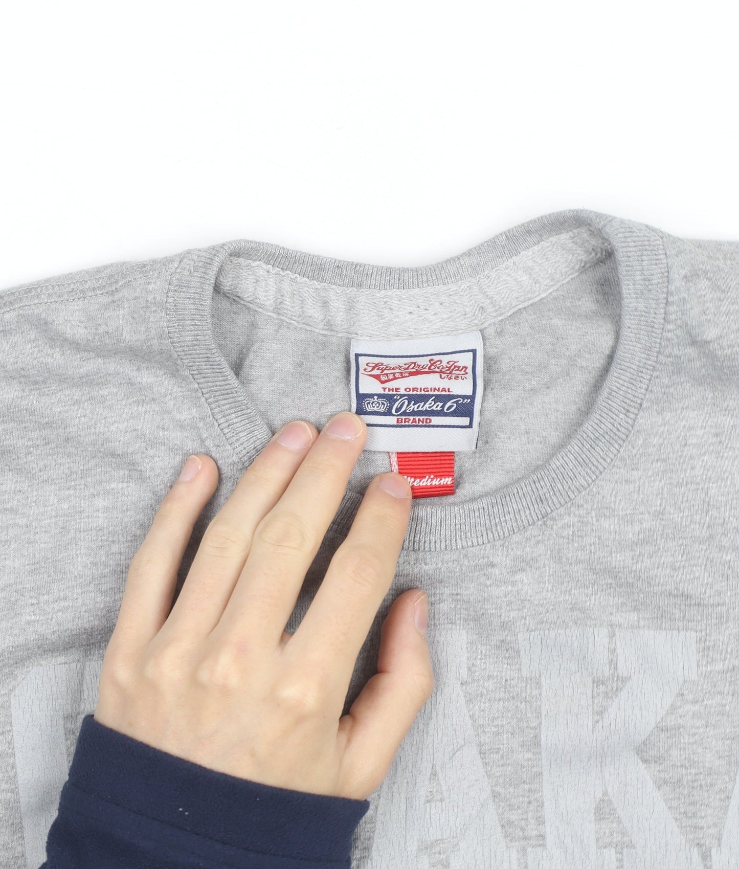 Superdry Men's Grey Osaka 6 Graphic T-Shirt - Medium