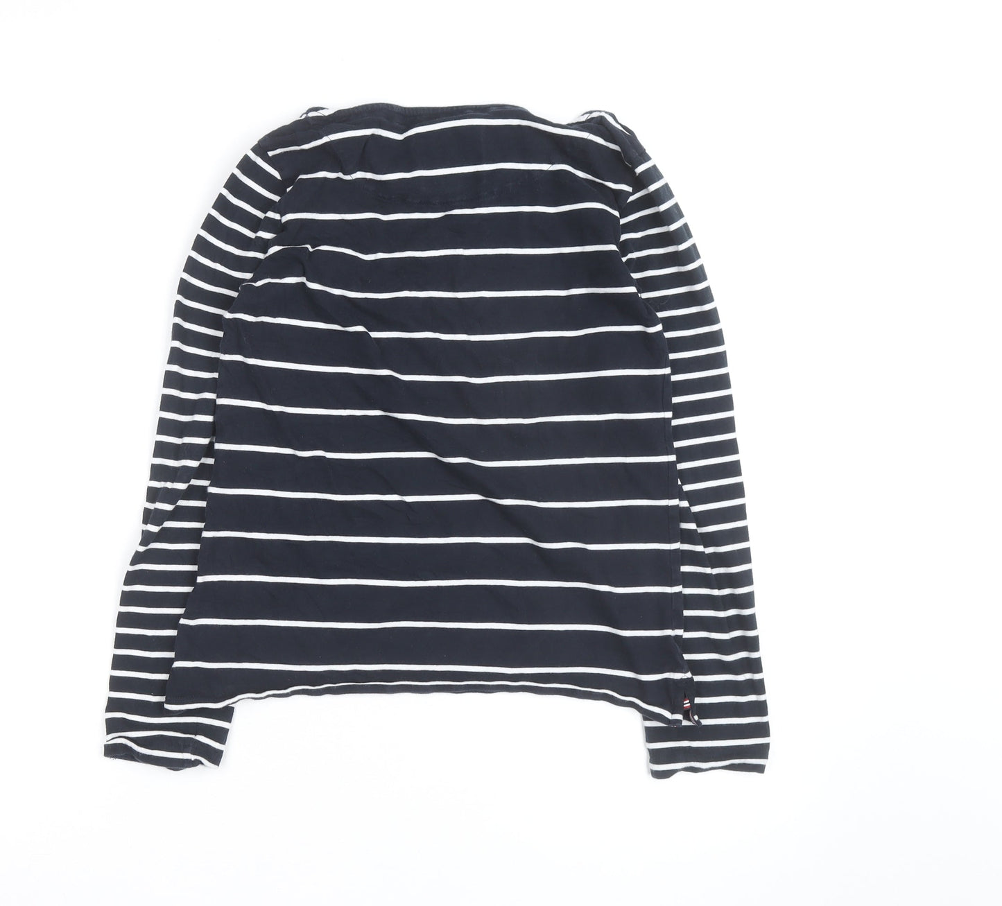 Crew Clothing Women’s Blue White Striped Long Sleeve T-Shirt Size 6