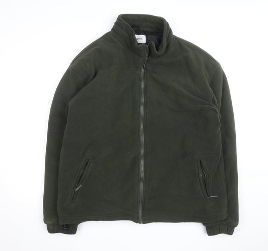 Champion Glen Men's Green Fleece Full Zip Jacket XL