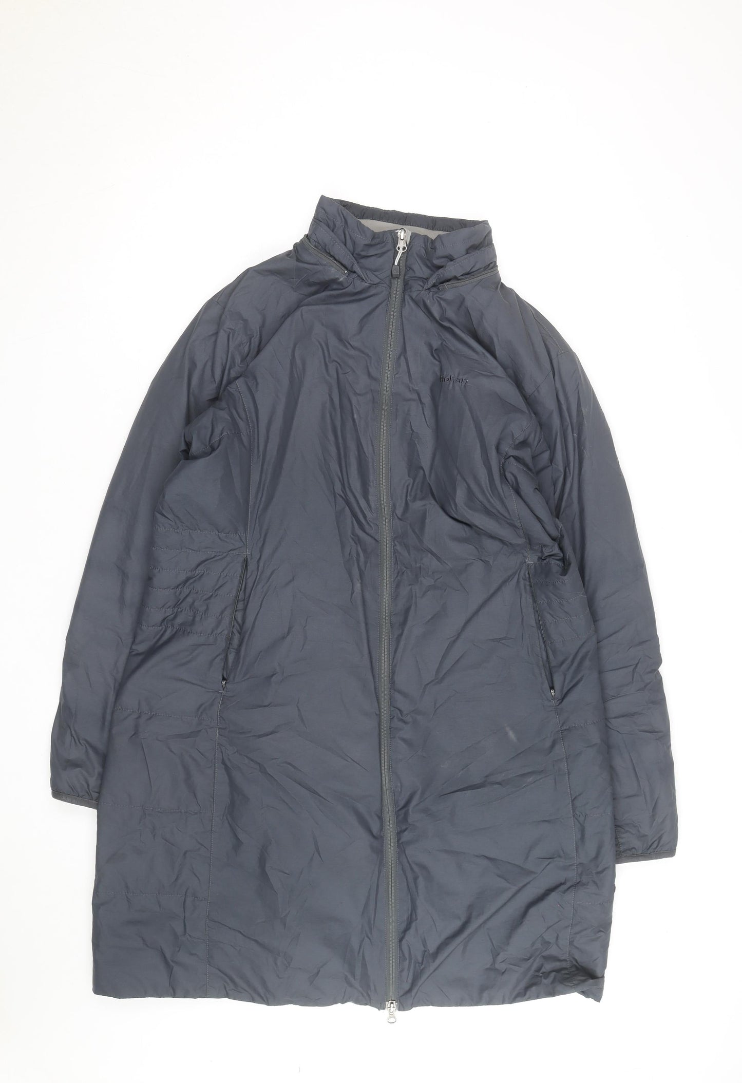 Rohan Mens Grey Long Puffer Coat Size L Windproof