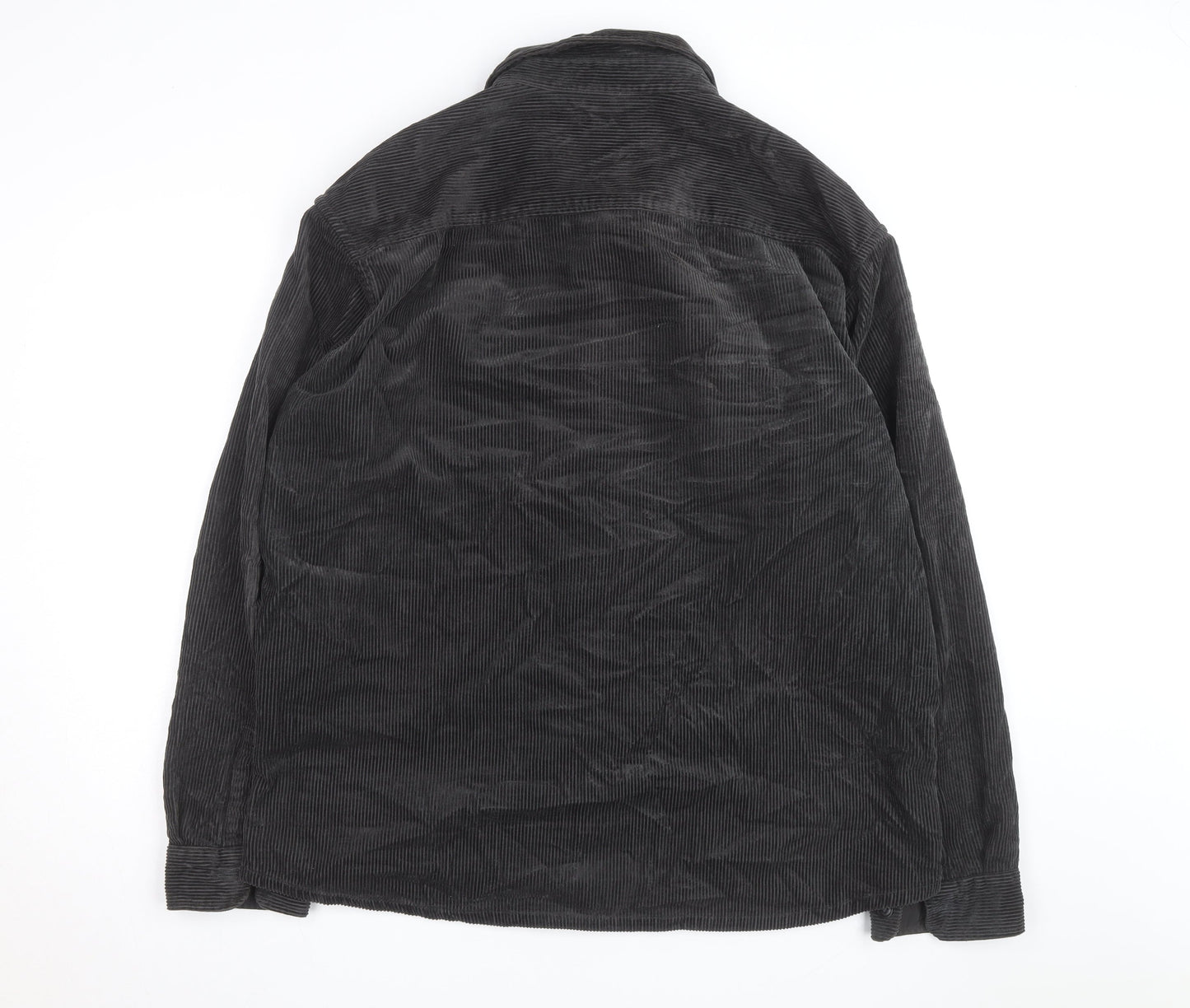 Uniqlo Men’s Black Corduroy Lined Button Jacket XL