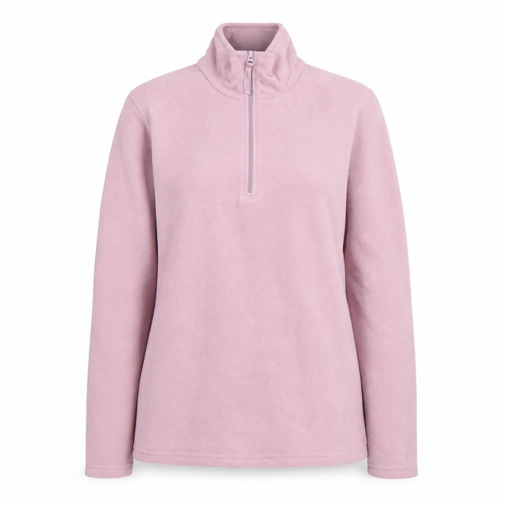 Mountain Warehouse Women Pink XS 1/2 Zip Fleece Pullover Sweatshirt