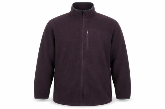 Marks & Spencer Men's Purple 2XL Fleece Full Zip Jacket