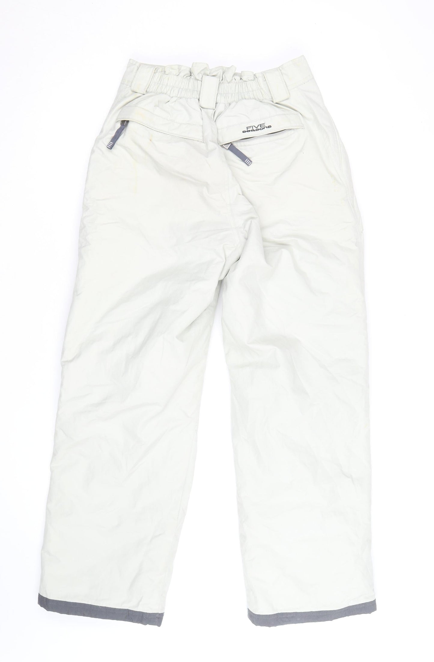 Five Seasons Men's White Waterproof Insulated Snow Pants M Regular