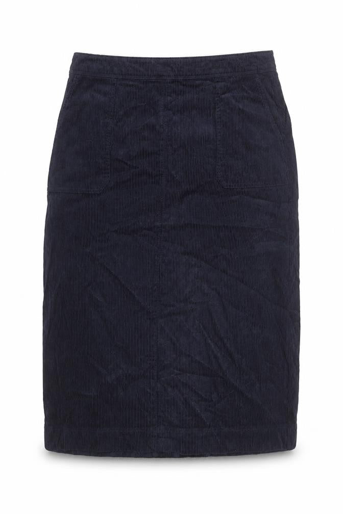 Marks & Spencer Women’s Blue Corduroy Pencil Skirt Size 12