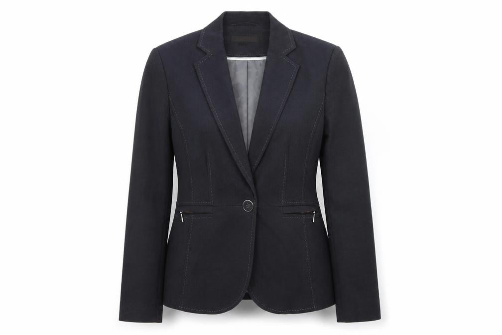 Marks & Spencer Women's Black Tailored Blazer UK 10