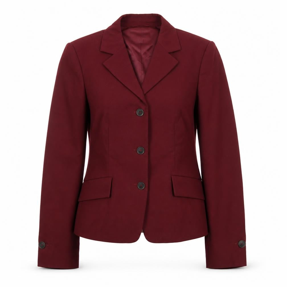 Marks & Spencer Womens Red Size 8 Single-Breasted Blazer