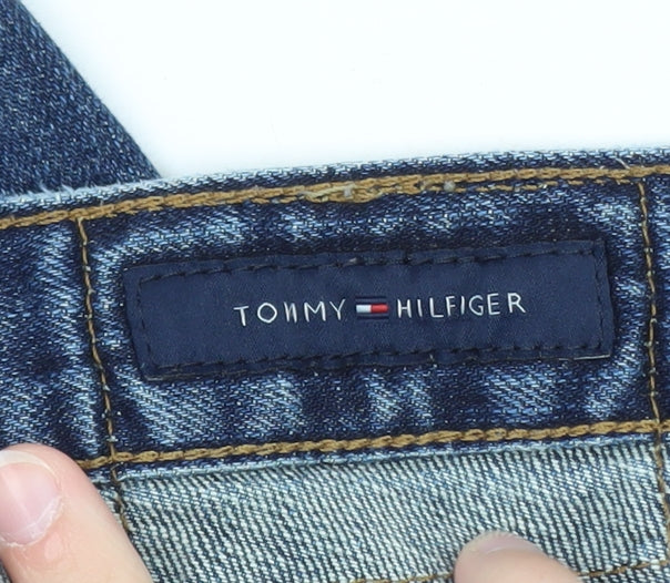 Tommy Hilfiger Men's Blue Straight Leg Denim Jeans 36x30