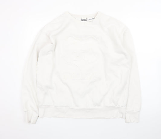 Beloved Men’s White Harry Potter Hogwarts Pullover Sweatshirt L