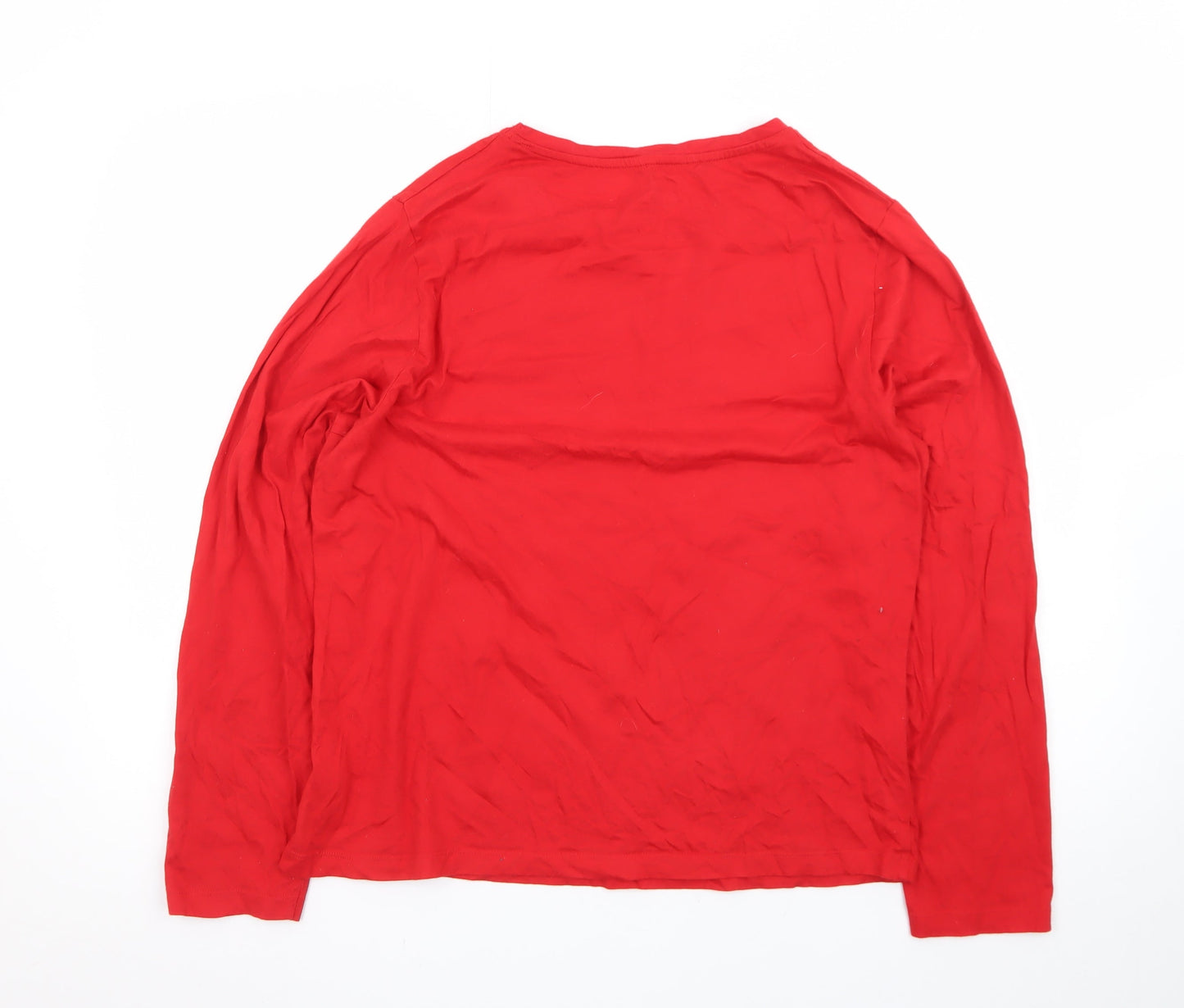 Disney Mickey & Friends Red Long Sleeve Women's Nightshirt M 12-14 Primark
