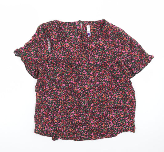 By Henry Holland Women's Multicoloured Floral Blouse Size 10