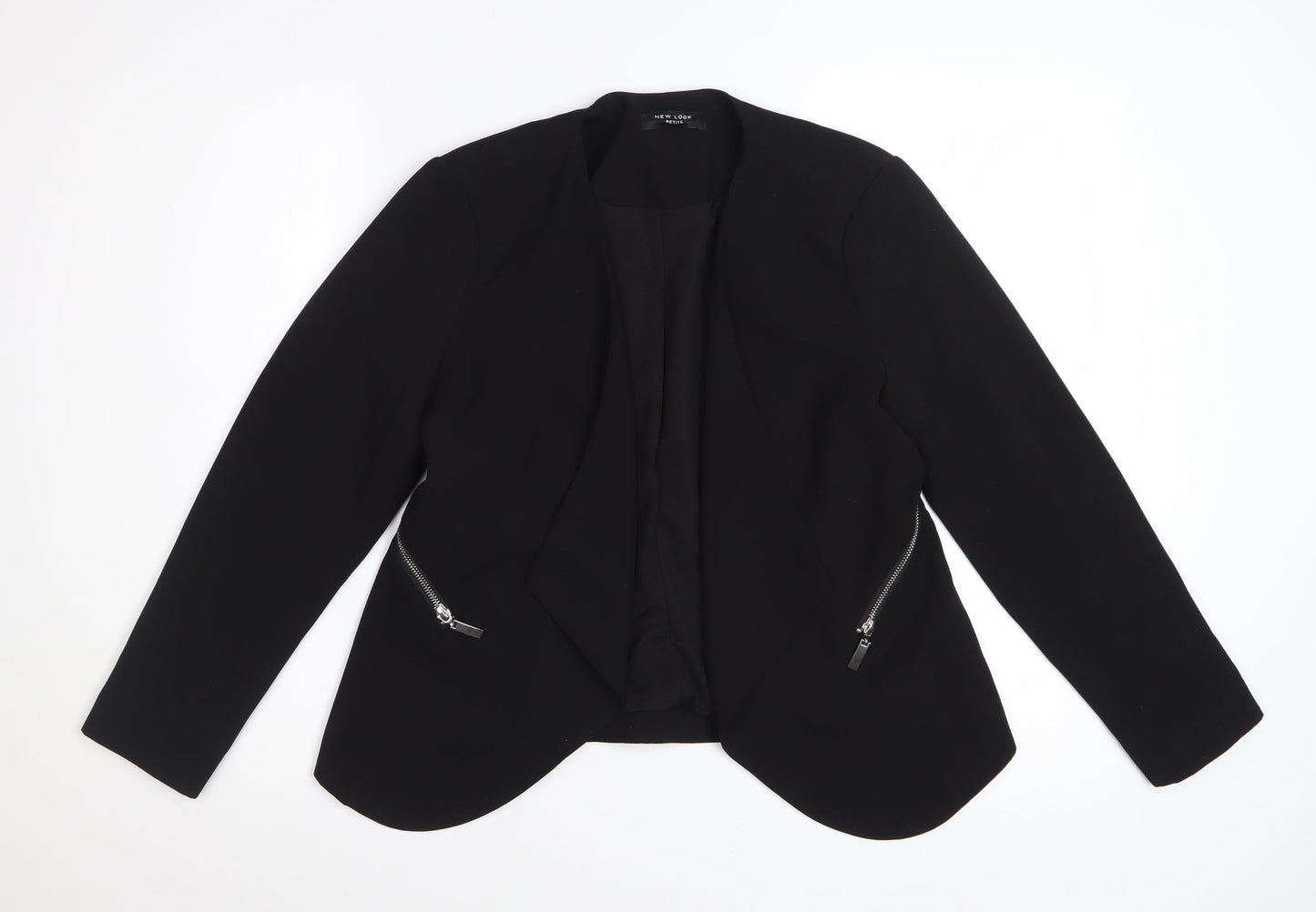 New Look Petite Women's Black Blazer UK 10 Regular Fit