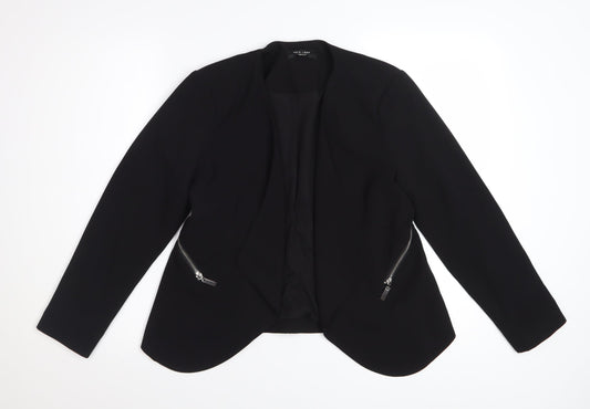 New Look Petite Women's Black Blazer UK 10 Regular Fit