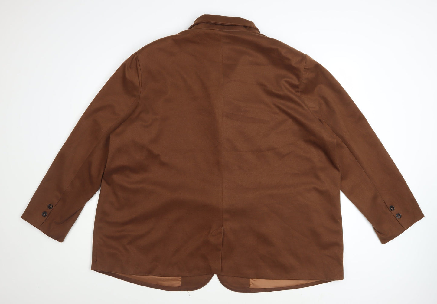 Grace Karin Womens Brown 2XL Classic Two-Button Blazer Jacket
