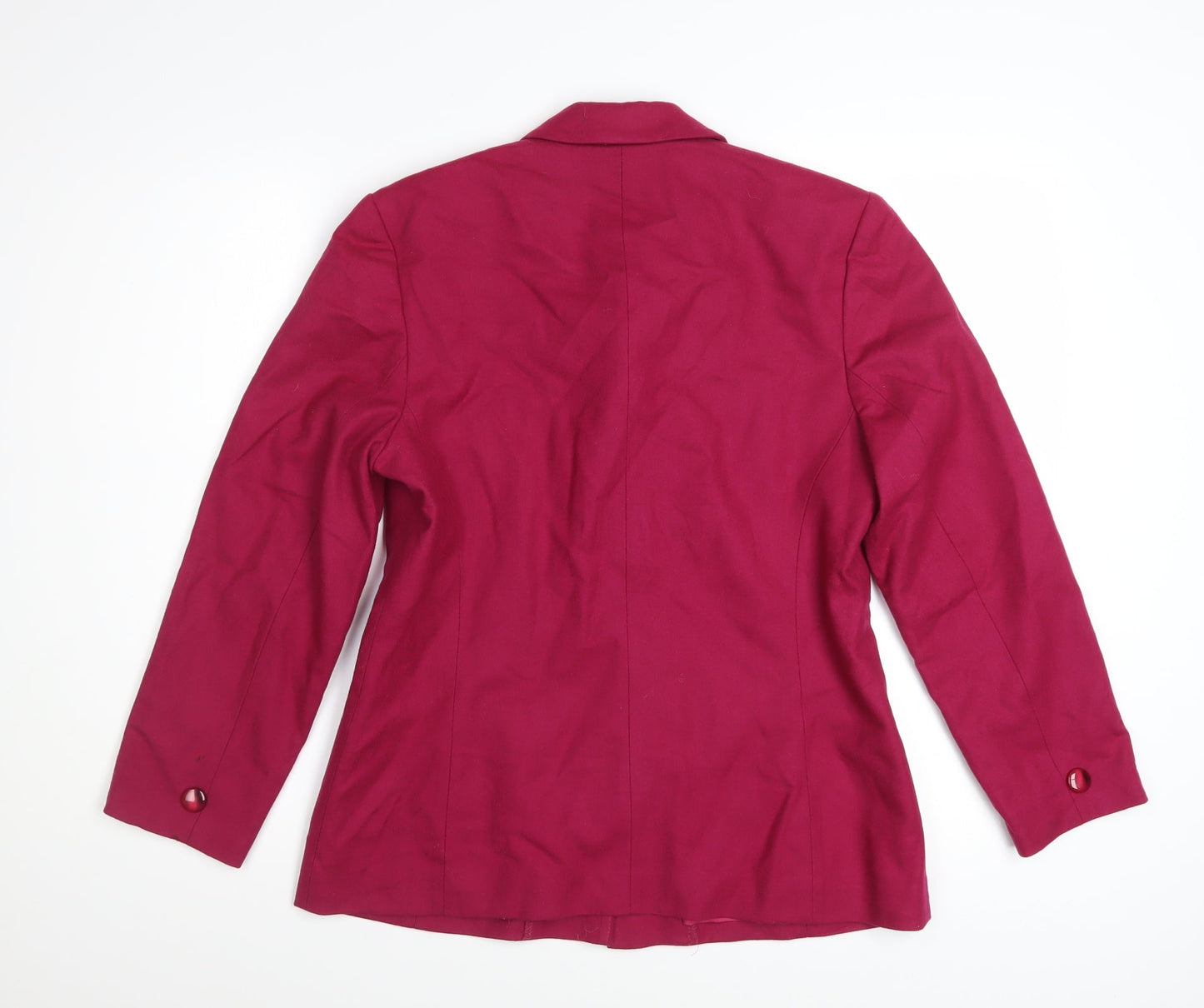 Pendleton Women’s Red Wool Petite Blazer Size 8 Classic Wool Jacket