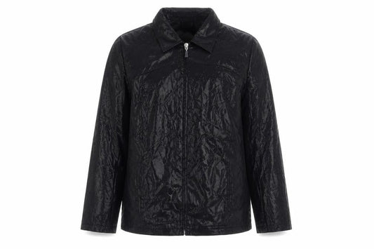 Front view of Tru City Women's Black Polyester Zip Jacket, size 10