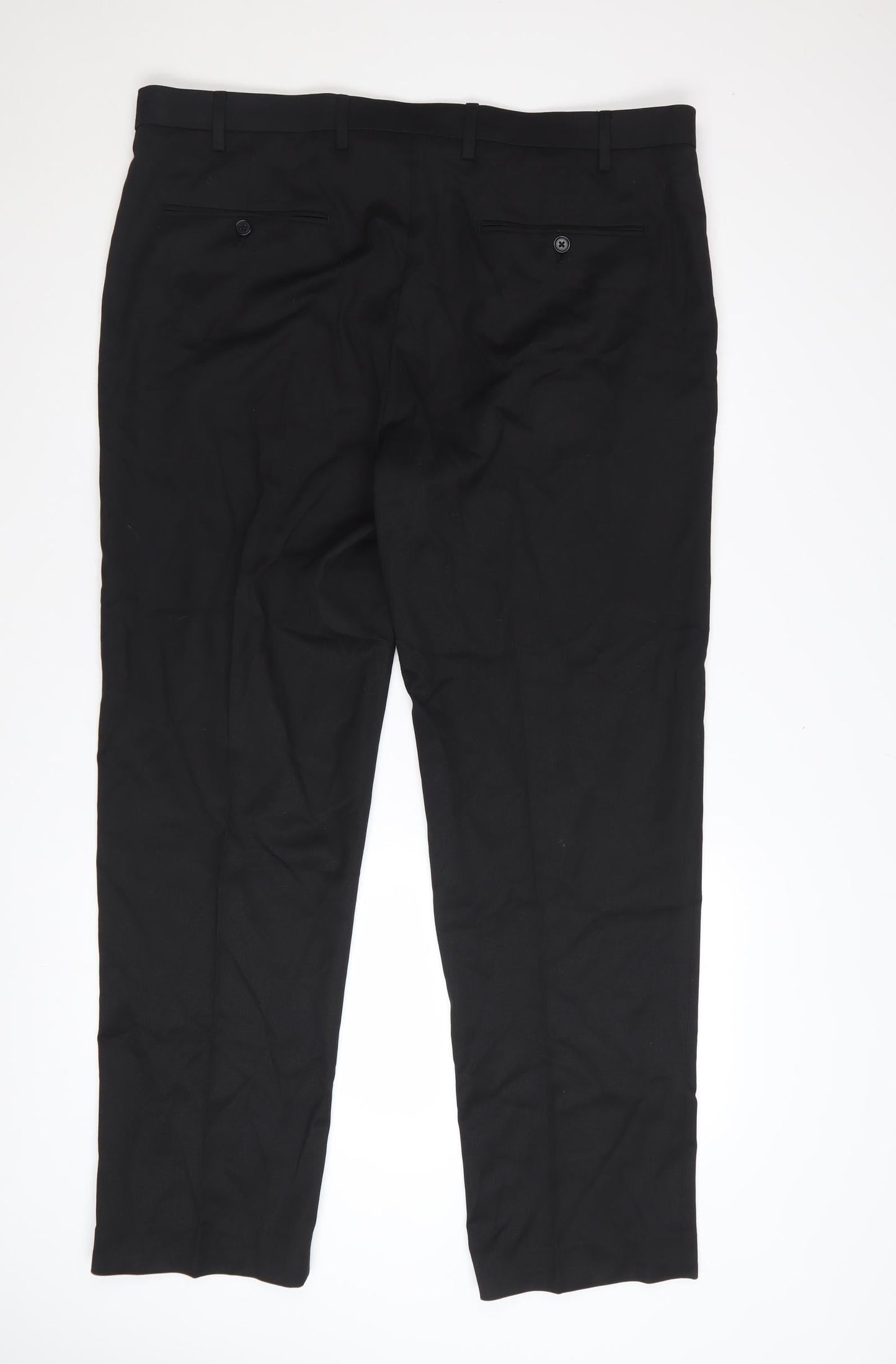 Marks and Spencer Men's Black 40R Dress Pants Trousers