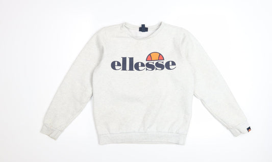 Ellesse Boys Grey Crew Neck Pullover Sweatshirt 12-13 Years