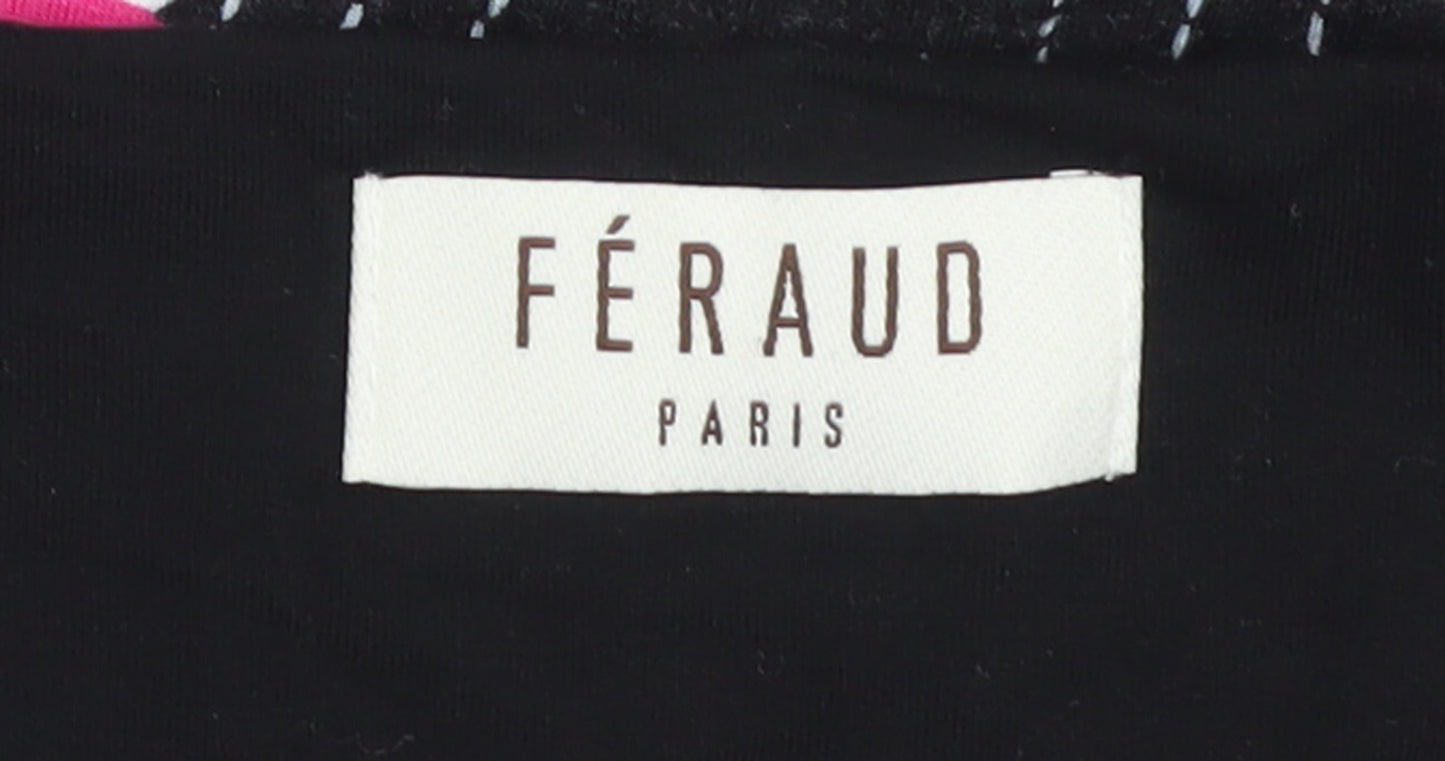Feraud Women’s Multicoloured Viscose Sheath Dress Size 16