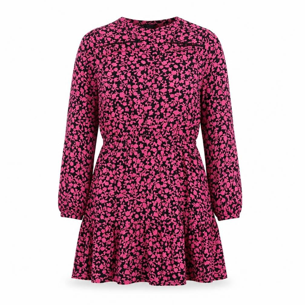 Marks & Spencer Women’s Pink Floral A-Line Dress Size 10